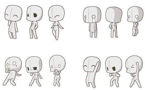 anime chibi how to draw|drawing anime poses chibi.